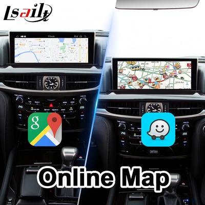 Lsailt แอนดรอยด์ Carplay มัลติมีเดีย วิดีโอ อินเตอร์เฟซ สําหรับ 2016-2021 เล็กซัส LX 570 LX570