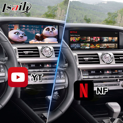 Lsailt 8+128GB แอนดรอยด์ มัลติมีเดีย คาร์เพลย์ อินเตอร์เฟส กล่องสําหรับ Lexus LS LS600h LS460 2012-2017