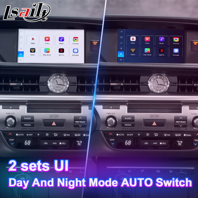 Lsailt CP AA Android Multimedia Interface สําหรับ 2012-2018 เล็กซัส ES250 ES300H ES350 ES200 ES