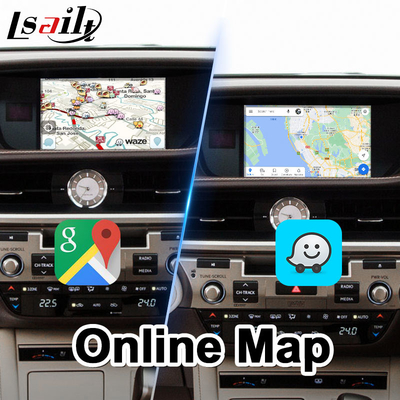 8+128GB Lsailt Android Navigation Video Interface สําหรับ Lexus ES 350 300h 250 200 XV60 การควบคุมหนู 2012-2018