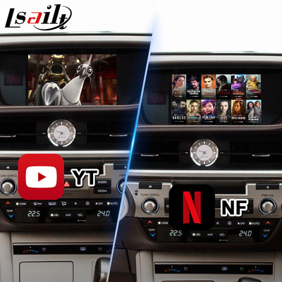 8+128GB Lsailt Android Navigation Video Interface สําหรับ Lexus ES 350 300h 250 200 XV60 การควบคุมหนู 2012-2018