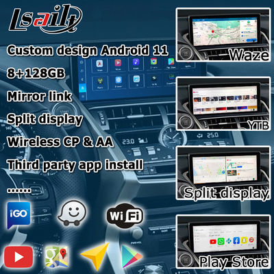 แคลคอมเบส แอนดรอยด์ 13 8+128GB เล็กซัส NX300 NX300h NX200t แอนดรอยด์ คาร์เพลย์ อินเตอร์เฟซวีดีโอ