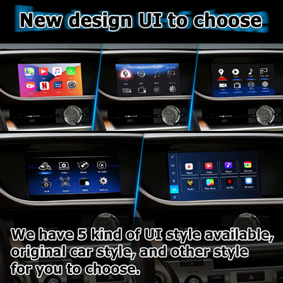 Lexus ES300h ES350 ES250 ES200 อินเตอร์เฟซวีดีโอ Android 8+128GB แหล่งรองรับฐาน Qualcomm carplay แอนดรอยด์ออโต้