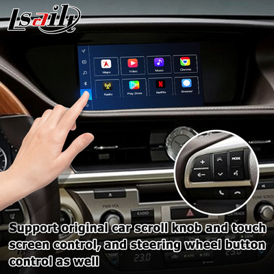 Lexus ES300h ES350 ES250 ES200 อินเตอร์เฟซวีดีโอ Android 8+128GB แหล่งรองรับฐาน Qualcomm carplay แอนดรอยด์ออโต้