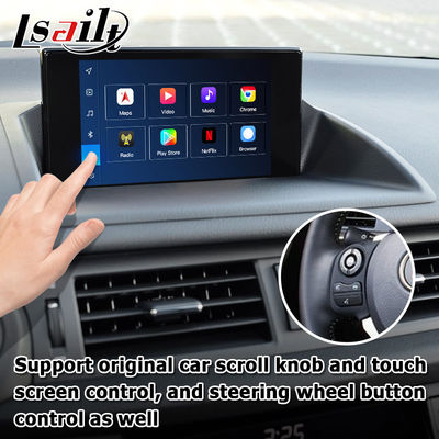 Lexus CT200h แอนดรอยด์ 13 อินเตอร์เฟซวีดีโอ carplay แอนดรอยด์ ออโต้เบสบน Qualcomm 8+128GB