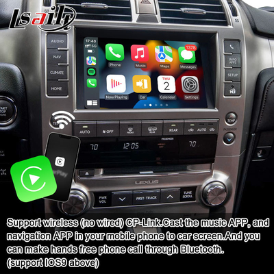 8+128GB แอนดรอยด์ 11 Lexus Video Interface สําหรับ GX460 2014-2021 รวมการเล่น CarPlay แบบไร้สาย, แอนดรอยด์ ออโต้