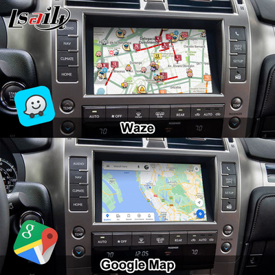 8+128GB แอนดรอยด์ 11 Lexus Video Interface สําหรับ GX460 2014-2021 รวมการเล่น CarPlay แบบไร้สาย, แอนดรอยด์ ออโต้