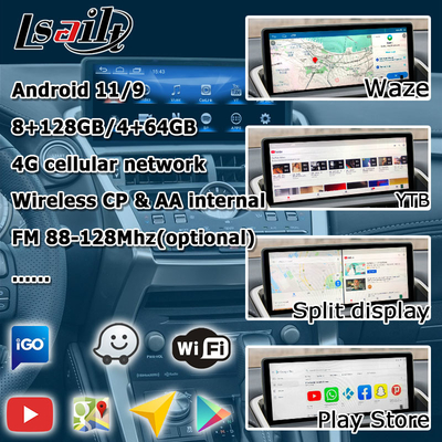 Lexus NX200t 10.25 อัพเกรดจอสัมผัส Hexa Processor Android Auto Wireless Carplay