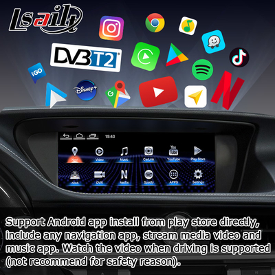 ES300h ES250 ES350 เล็กซัส แอนดรอยด์ อัพเกรดหน้าจอ Carplay แอนดรอยด์ ออโต้ แดช แคม 10.25" Lsailt