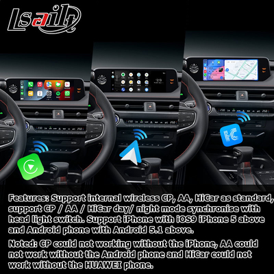 แอนดรอยด์ คาร์เพลย์ เล็กซัส ทัชสกรีนสําหรับ UX200 UX250h DSP ปรับ android auto
