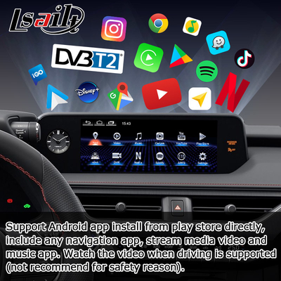 แอนดรอยด์ คาร์เพลย์ เล็กซัส ทัชสกรีนสําหรับ UX200 UX250h DSP ปรับ android auto