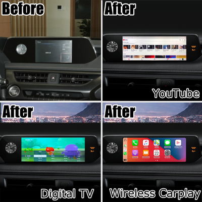 แอนดรอยด์ คาร์เพลย์ เล็กซัส ทัชสกรีนสําหรับ UX200 UX250h DSP ปรับ android auto