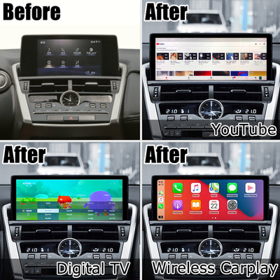 NX300 NX300h เล็กซัส แอนดรอยด์ จอใหญ่ 10.25 นิ้ว แอนดรอยด์ การปรับปรุง Carplay