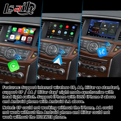 Nissan Pathfinder Andorid 11 Carplay แอนดรอยด์ ออโต้ ระบบการนําทางออนไลน์ การนําทางออนไลน์