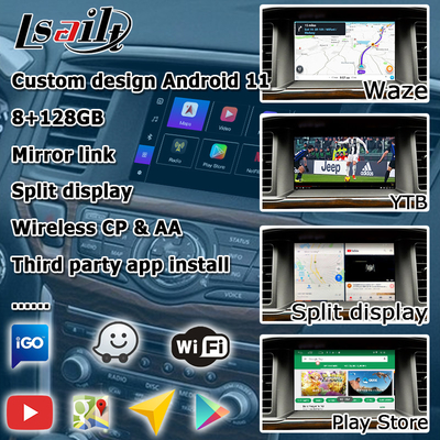 Nissan Pathfinder Andorid 11 Carplay แอนดรอยด์ ออโต้ ระบบการนําทางออนไลน์ การนําทางออนไลน์