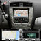 Lexus ES RX NX IS ระบบนำทาง GPS ในรถยนต์พร้อมหน้าจอสัมผัสด้านหลังทีวีหน้าจอแคสต์วิดีโอ Android 5.1