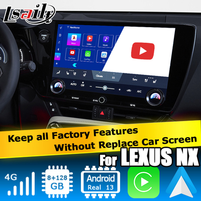 Lexus NX NX200 NX350h NX250 แอนดรอยด์ 11 มัลติมีเดีย อินเตอร์เฟซวีดีโอ Carplay แอนดรอยด์ออโต้