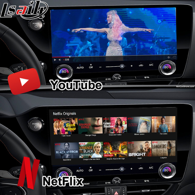 Lsailt Qualcomm Lexus Video Interface สําหรับ Lexus NX260 NX350H LX RX ES อินโฟเทนเมนต์ อินโฟเทนเมนต์ รวม YouTube, NetFlix