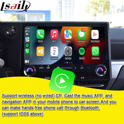 อินเตอร์เฟซอินโฟเทนเมนต์ Android Pin to Pin สําหรับ Lexus GX550 2024 RX NX LX ES รวม YouTube, NetFlix, Google Play, Waze