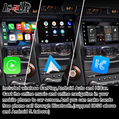 HDMI 8G อินทรอยด์ มัลติมีเดีย อินเตอร์เฟซกับ CarPlay, YouTube, Google Play, NetFlix สําหรับ Nissan Patrol 370Z Quest, แอนดรอยด์ 13