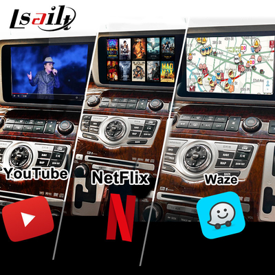 Lsailt 8G Android Smart Infotainment Module สําหรับ Nissan Elgrand E51 ซีรีส์ 3 สนับสนุน CarPlay, YouTube, หน้าจอรองหัว