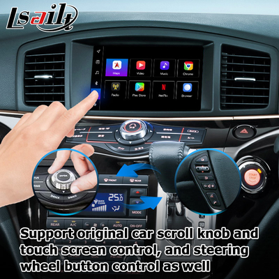 นิสสัน เอลแกรนด์ คเวสต์ E52 แอนดรอยด์ 13 อินเตอร์เฟซวีดีโอ กล่อง Carplay แอนดรอยด์ อัตโนมูล 8+128