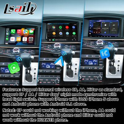 นิสสัน เอลแกรนด์ คเวสต์ E52 แอนดรอยด์ 13 อินเตอร์เฟซวีดีโอ กล่อง Carplay แอนดรอยด์ อัตโนมูล 8+128