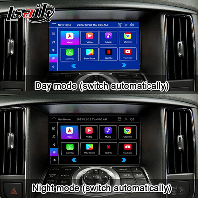 Lsailt 8G CarPlay& Android Video Interface สําหรับ Nissan Maxima 09-15 Infiniti G37 กับ Google, YouTube, NetFlix