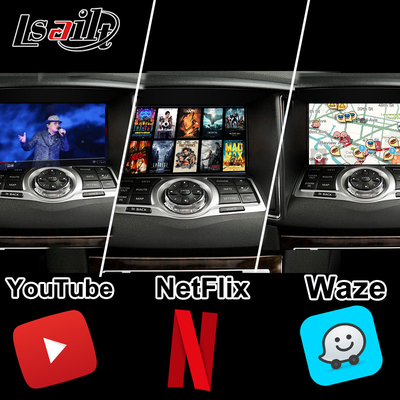 Lsailt 8G CarPlay& Android Video Interface สําหรับ Nissan Maxima 09-15 Infiniti G37 กับ Google, YouTube, NetFlix