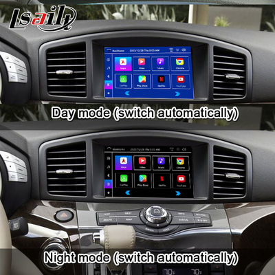 Lsailt Android 13 Smart Android Infotainment Module สําหรับ Nissan Quest 2011-2022 รองรับการเล่น CarPlay แบบไร้สาย, NetFlix