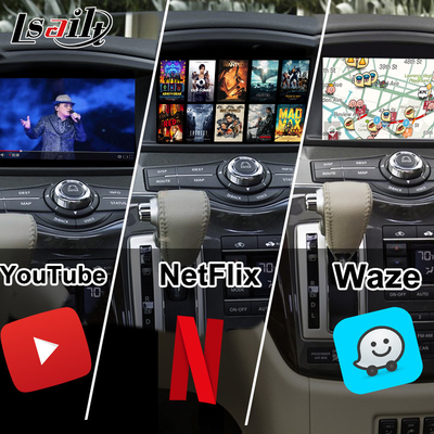Lsailt Android 13 Smart Android Infotainment Module สําหรับ Nissan Quest 2011-2022 รองรับการเล่น CarPlay แบบไร้สาย, NetFlix