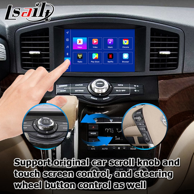 ระบบ Android 13 อินเตอร์เฟสการเล่นรถไร้สาย สําหรับ Nissan Quest RE52 Elgrand E52 2011-2020
