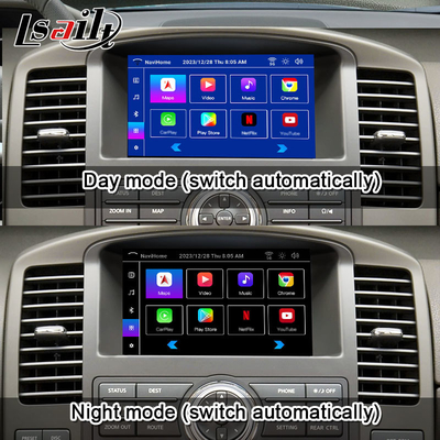 Lsailt Android 13 อินเตอร์เฟซสมาชิกสําหรับ Nissan Navara D40, Pathfinder R51 พร้อม CarPlay แบบไร้สาย, NetFlix