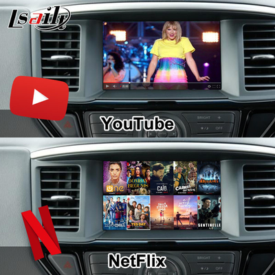 Nissan Multimedia Interface 8G Android 13 อินโฟเทนเทนเมนท์ อินเตอร์เฟซสําหรับ Pathfinder R52 2013-2020 Armada Patrol พร้อม CarPlay