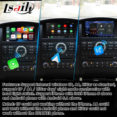 Nissan Pathfinder R51 อินเตอร์เฟซมัลติมีเดีย Android Carplay แอนดรอยด์ ออโต้