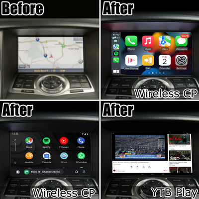 Nissan Maxima A35 แอนดรอยด์ 13 carplay แอนดรอยด์ ออโต้ มัลติมีเดีย อินเตอร์เฟซวีดีโอ