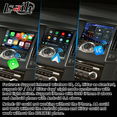 Nissan Maxima A35 แอนดรอยด์ 13 carplay แอนดรอยด์ ออโต้ มัลติมีเดีย อินเตอร์เฟซวีดีโอ