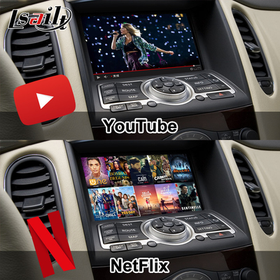 Lsailt 8G Android Infotainment Module สําหรับ Infiniti EX QX50 2008-2017 รวมการเล่น CarPlay แบบไร้สาย, YouTube, NetFlix