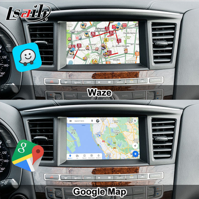 Lsailt 8G Android Multimedia Interface สําหรับ Infiniti QX60 JX35 2011-2020 รวมการเล่น CarPlay แบบไร้สาย, Android Auto