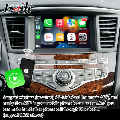 Lsailt 8G Android Multimedia Interface สําหรับ Infiniti QX60 JX35 2011-2020 รวมการเล่น CarPlay แบบไร้สาย, Android Auto