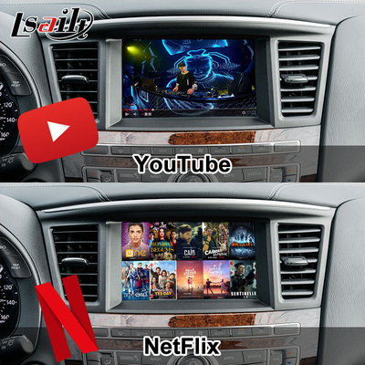 Lsailt 8G Android Multimedia Interface สําหรับ Infiniti QX60 JX35 2011-2020 รวมการเล่น CarPlay แบบไร้สาย, Android Auto