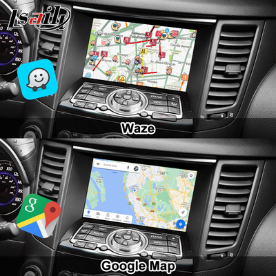 Lsailt 8G Android Multimedia Interface สําหรับ Infiniti QX70 FX35 FX37 2008-2017 รวมระบบ CarPlay แบบไร้สาย, Android Auto