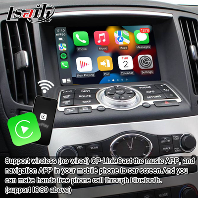 Lsailt 8G Android Multimedia Interface สําหรับ Infiniti Q40 Q60 G37 G35 โมดูลสารสนเทศและบันเทิง