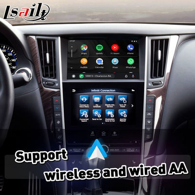Lsailt CP + AA OEM Integration Carplay Interface สําหรับ 2021-ปัจจุบัน อินฟินิตี้ Q50 Q60 Q60S Q50S