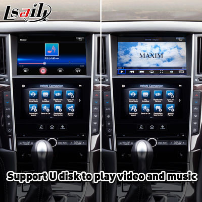 Lsailt CP + AA OEM Integration Carplay Interface สําหรับ 2021-ปัจจุบัน อินฟินิตี้ Q50 Q60 Q60S Q50S