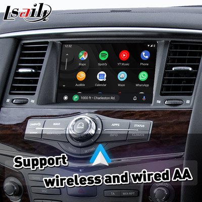 Carplay Android Auto Multimedia Interface สําหรับ 2020-2023 นิสสัน ปทุมพล Y62