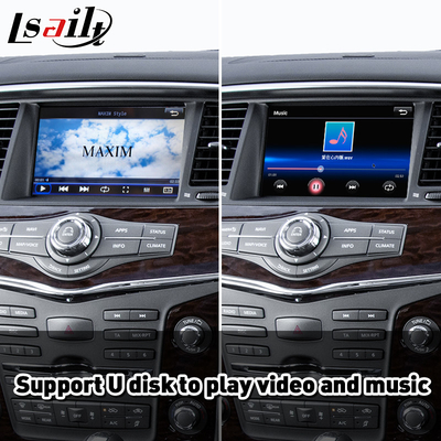 Carplay Android Auto Multimedia Interface สําหรับ 2020-2023 นิสสัน ปทุมพล Y62
