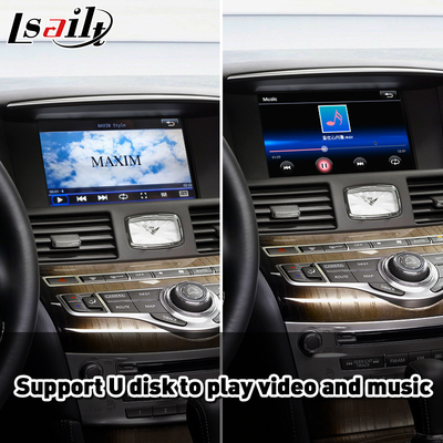 Lsailt Wireless Carplay Android Auto Interface สําหรับปี 2013-2019 อินฟินิตี้ Q70