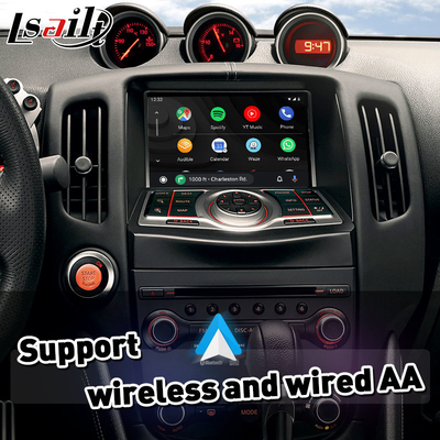 อินเตอร์เฟซ Carplay แบบไร้สาย Android Auto Mirrorlink สําหรับปี 2009-2020 นิสสัน 370Z GT Nismo