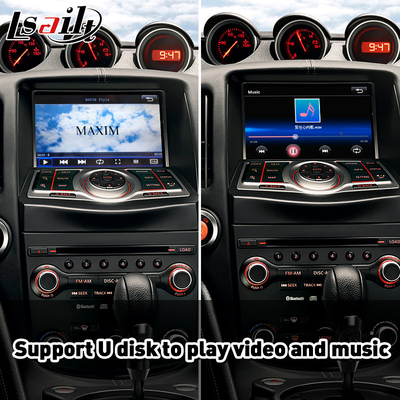 อินเตอร์เฟซ Carplay แบบไร้สาย Android Auto Mirrorlink สําหรับปี 2009-2020 นิสสัน 370Z GT Nismo
